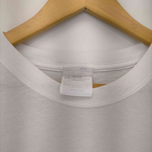 ポートアンドカンパニー PORT and COMPANY 50/50ボディ フロントプリントクルーネックTシャツ メンズ