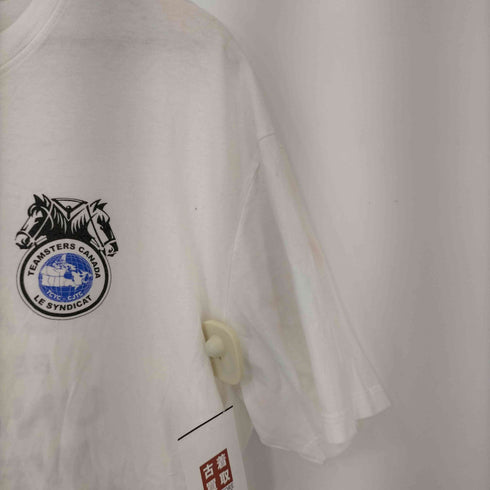 MADE IN CANADA 両面プリントクルーネックTシャツ メンズ 2XL