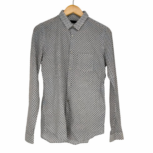 バーバリープローサム BURBERRY PRORSUM MADE IN ITALY 総柄フロントボタンシャツ メンズ