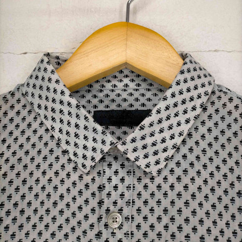 バーバリープローサム BURBERRY PRORSUM MADE IN ITALY 総柄フロントボタンシャツ メンズ