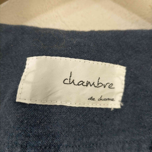 シャンブルドゥシャーム chambre de charme iki 後染め コットンリネン ジャケット レディース FREE