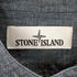 ストーンアイランド STONE ISLAND ロゴ刺繍 デニムバンドカラーシャツ メンズ JPN:M
