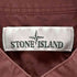 ストーンアイランド STONE ISLAND ロゴ刺繍 バンドカラーシャツ メンズ JPN:M
