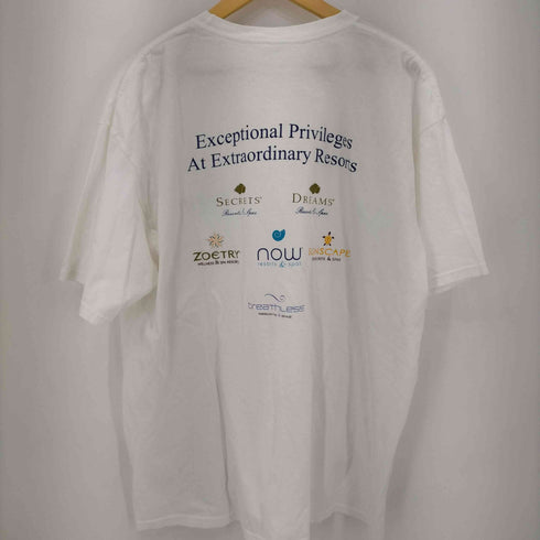 フルギ YAZBEK MADE IN MEXICO 企業ロゴ両面プリントTシャツ メンズ 2XL