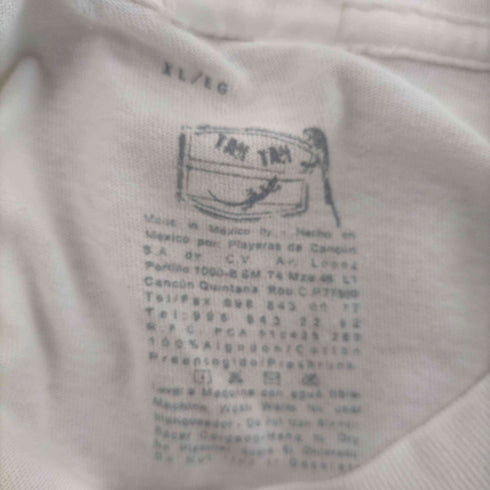 MADE IN MEXICO COZMEL フロントプリントクルーネックTシャツ メンズ import:XL