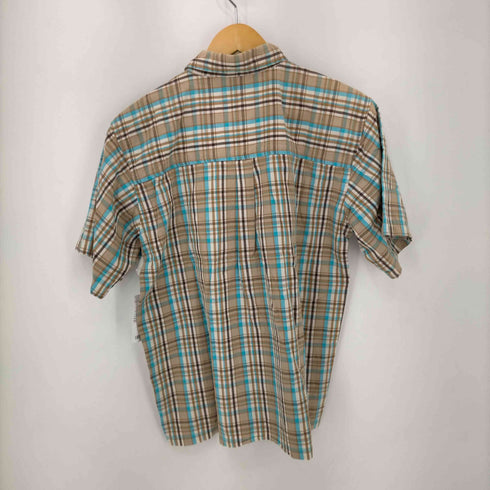 ディッキーズ Dickies チェックレギュラーカラーS/Sシャツ メンズ L 16/18