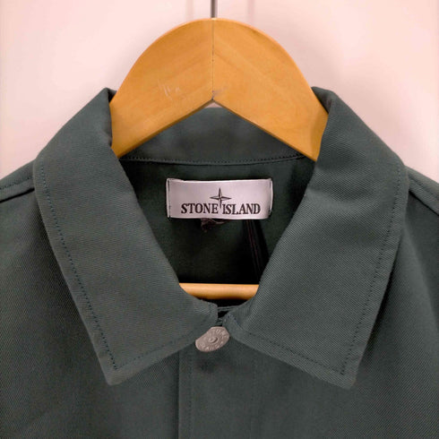 ストーンアイランド STONE ISLAND WORKWEAR R-GABARDINE 3/1 シャツジャケット メンズ JPN:M