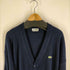 シュミーズ ラコステ CHEMISE LACOSTE 70S-80S ワニ刺しゅう アクリルカーディガン メンズ JPN:XL