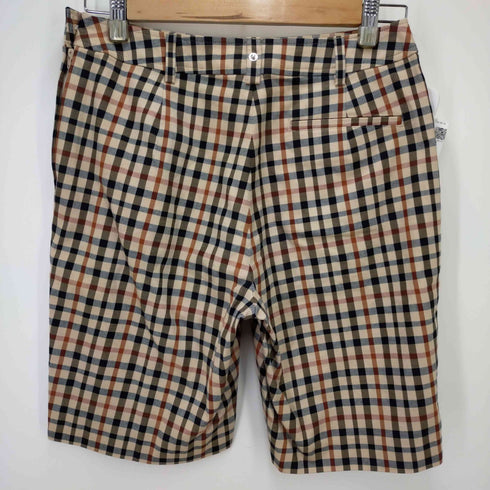 ダックスゴルフ DAKS GOLF チェック柄 ハーフパンツ レディース W67 H93