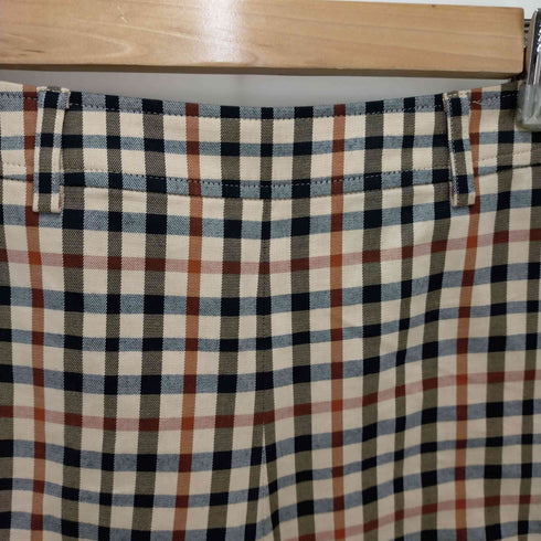 ダックスゴルフ DAKS GOLF チェック柄 ハーフパンツ レディース W67 H93