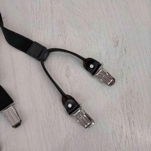 ヨウジヤマモトプールオム Yohji Yamamoto POUR HOMME SUSPENDERS ゴム式サスペンダー メンズ ONE SIZE
