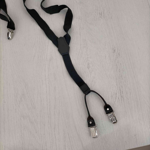 ヨウジヤマモトプールオム Yohji Yamamoto POUR HOMME SUSPENDERS ゴム式サスペンダー メンズ ONE SIZE
