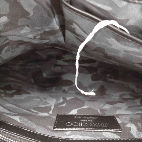 ジミーチュウ JIMMY CHOO derry スターエンボスクラッチバッグ メンズ