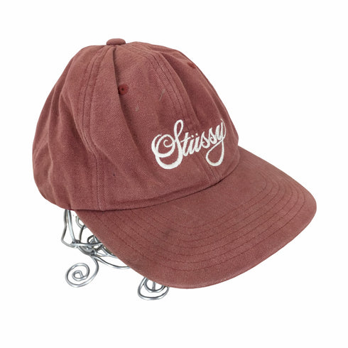 ステューシー Stussy ロゴ刺繍キャップ メンズ FREE