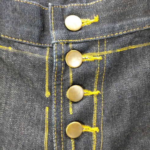 ネメス NEMETH ロープロゴパッチ 立体裁断 パンツ ペイント加工 メンズ JPN:L