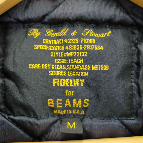 ビームス BEAMS キルティングライナーPコート メンズ M
