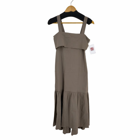 セオリー theory ECO.CRUNCH.WASH/TIE.BK.DRESS 380コニャック レディース P