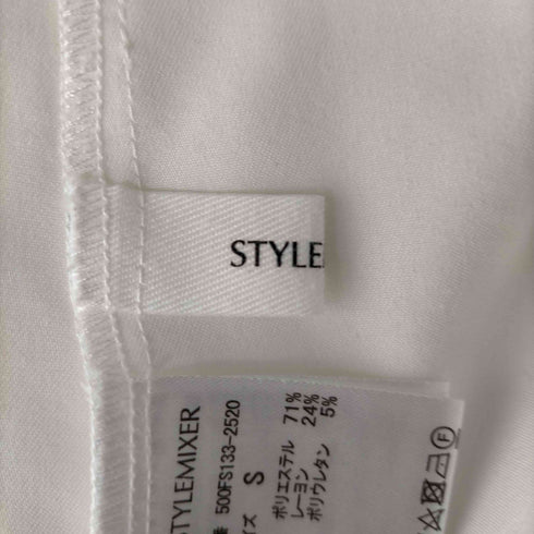 スタイルミキサー STYLEMIXER フロント切替シャツワンピース レディース FREE