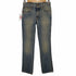 ヌーディージーンズ Nudie Jeans SLIM JIM クラッシュ加工ジップフライデニムパンツ メンズ W29 L32