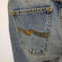 ヌーディージーンズ Nudie Jeans SLIM JIM クラッシュ加工ジップフライデニムパンツ メンズ W29 L32