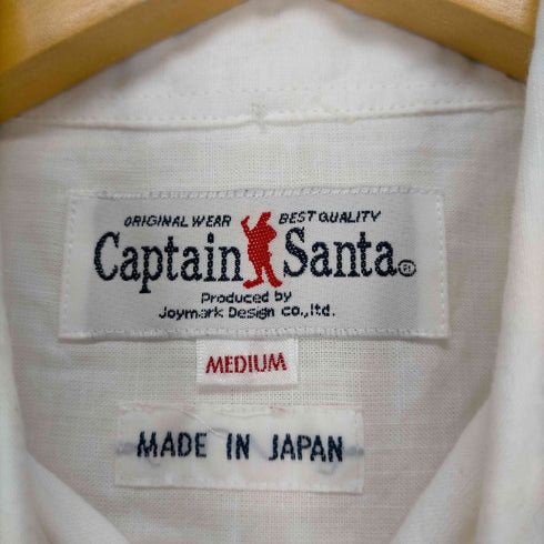 キャプテンサンタ CAPTAIN SANTA 刺繍ハーフボタンプルオーバーシャツ メンズ JPN:M