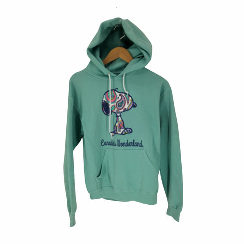 ジャージーズ JERZEES 90s canada's wonderland キャラクター プリント プルオーバー パーカー メンズ import:S