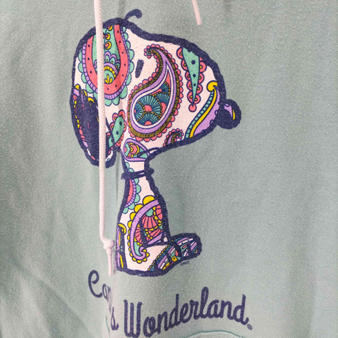 ジャージーズ JERZEES 90s canada's wonderland キャラクター プリント プルオーバー パーカー メンズ import:S