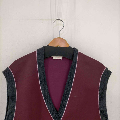 マルニ MARNI リブニット スウェットベスト レディース 36