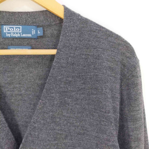 ポロバイラルフローレン Polo by RALPH LAUREN MERINO WOOL メリノウール ニットカーディガン メンズ import:L