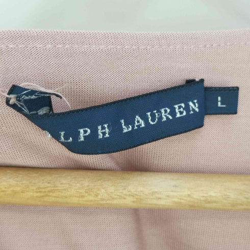 ラルフローレン RALPH LAUREN ノースリーブ フリル シルクブラウス レディース import:L