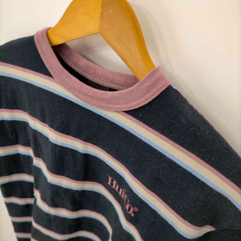 ハフ HUF CO STRIPE CREW ボーダーTシャツ レディース JPN:XS