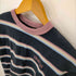 ハフ HUF CO STRIPE CREW ボーダーTシャツ レディース JPN:XS