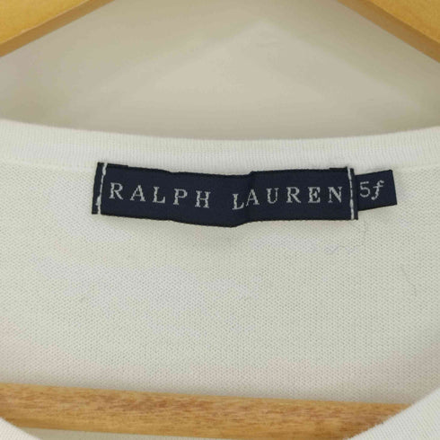 ラルフローレン RALPH LAUREN ポニー刺繍 コットンニットカーディガン レディース 5F