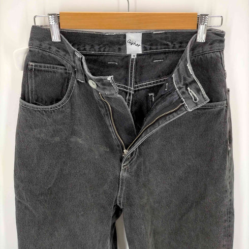 GISHER ワイドデニムパンツ メンズ JPN:M