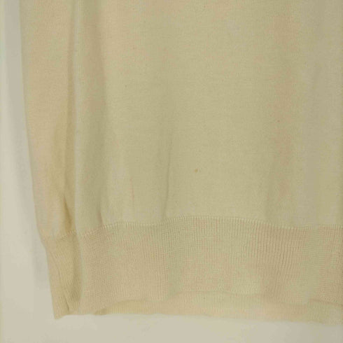 ラルフローレン RALPH LAUREN ポニー刺繍 コットンシルク Vネック ニットカットソー レディース 5F