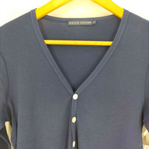 ラルフローレン RALPH LAUREN コットンカーディガン レディース import:L