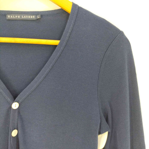 ラルフローレン RALPH LAUREN コットンカーディガン レディース import:L
