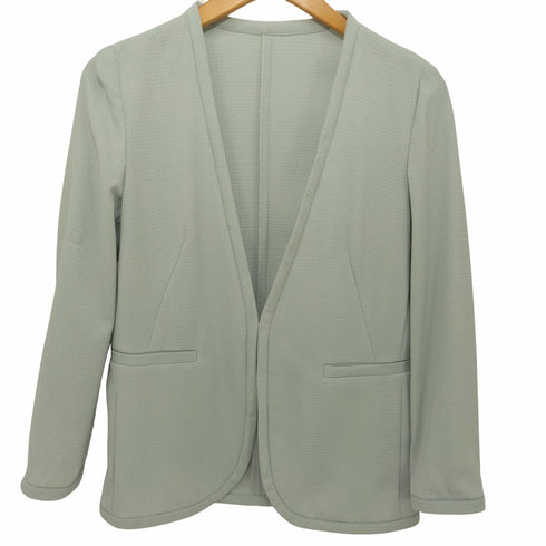 トゥモローランド TOMORROWLAND 2019SS ポリエステルワッフル ノーカラージャケット レディース JPN:34