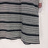 ラルフローレン RALPH LAUREN 総柄 ボーダー フレンチスリーブ クルーネックコットンTシャツ レディース import:XL