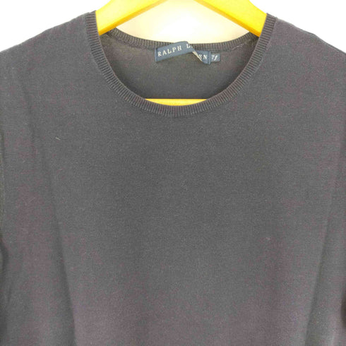 ラルフローレン RALPH LAUREN フレンチスリーブ クルーネック コットンTシャツ レディース 7F
