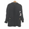 ザラ ZARA 金ボタン ノーカラーツイードジャケット レディース JPN:XS