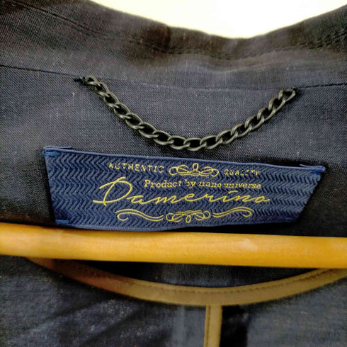 ナノユニバース nano universe ダメリーノ FLOW LINEN セットアップ メンズ L