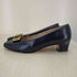 サルヴァトーレフェラガモ Salvatore Ferragamo デザインヒールパンプス レディース 22.5
