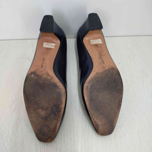 サルヴァトーレフェラガモ Salvatore Ferragamo デザインヒールパンプス レディース 22.5