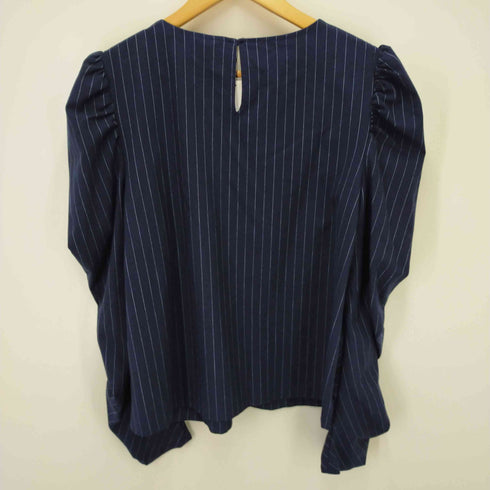 ザラ ZARA シャーリング袖ブラウス レディース M