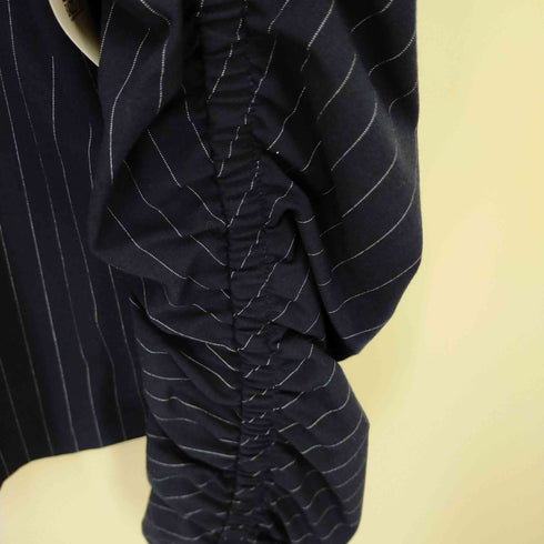 ザラ ZARA シャーリング袖ブラウス レディース M