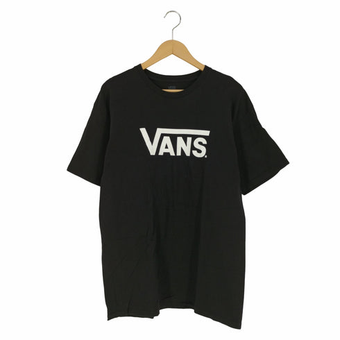 バンズ VANS メキシコ製 フロントロゴプリント クルーネックTシャツ メンズ import:L