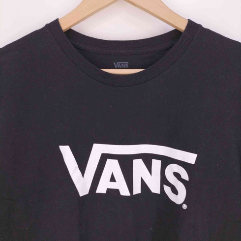 バンズ VANS メキシコ製 フロントロゴプリント クルーネックTシャツ メンズ import:L