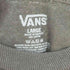 バンズ VANS メキシコ製 フロントロゴプリント クルーネックTシャツ メンズ import:L