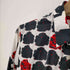 ブラックコムデギャルソン BLACK COMME des GARCONS AD2017 花 鎖 柄 L/S レギュラーカラー シャツ メンズ JPN:L